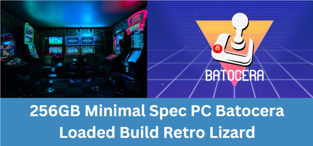 256GB Minimal Spec PC Batocera Loaded Build Retro Lizard