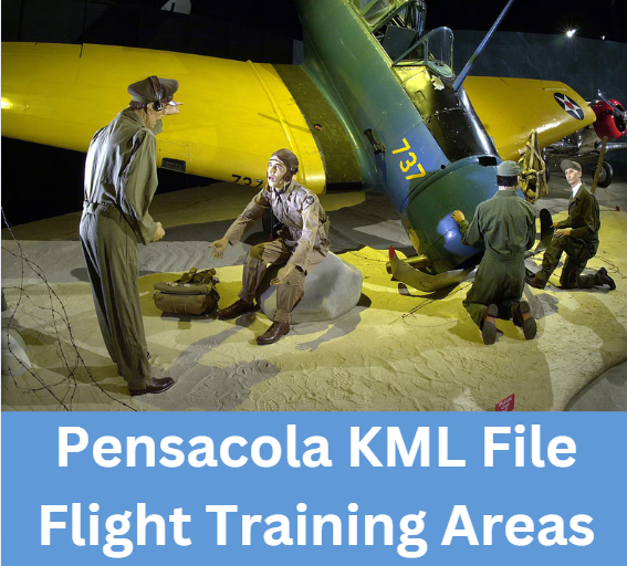 Pensacola KML File Flight Training Areas