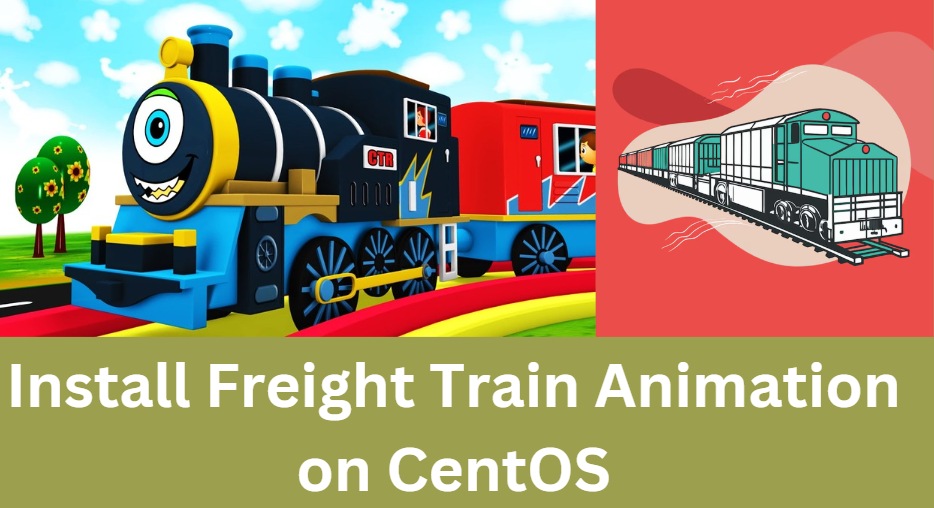 Install Freight Train Animation on CentOS